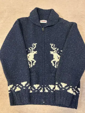 맥그리거 니트 스웨터 L 사이즈 네이비