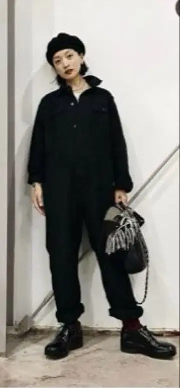 Oblada GERMAN JUMPSUITS F 블랙 CINCH 새상품급