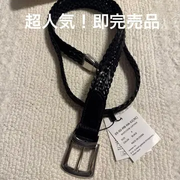 완판템! MB 하이엔드 가죽 내로우 메쉬 벨트 S