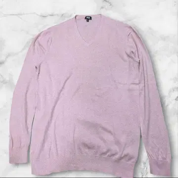 UNIQLO 캐시미어 혼방 V넥 스웨터 XL PE271