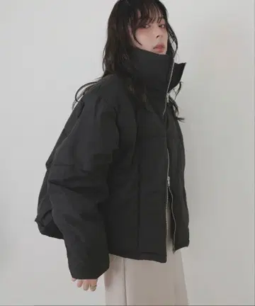 LIAN 체크 파이버 숏 다운