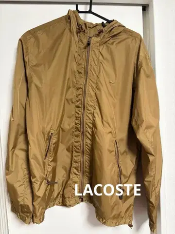 라코스테 나일론 자켓 후드 부착