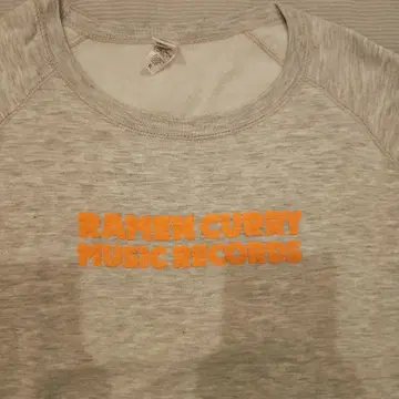 오쿠다 타미오 Ramen Curry Music Records 맨투맨 XL