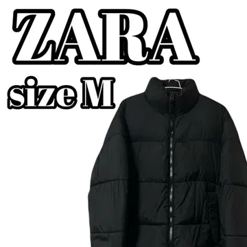 ZARA 블랙 다운 자켓 M