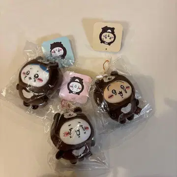 [택 포함 새상품] 치이카와 나가노 캐릭터즈 마레이구마 3체 세트