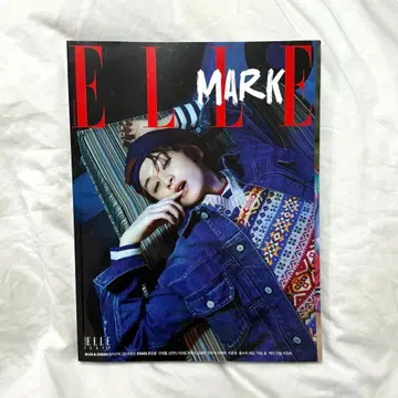 NCT MARK 마크 표지 ELLE 잡지