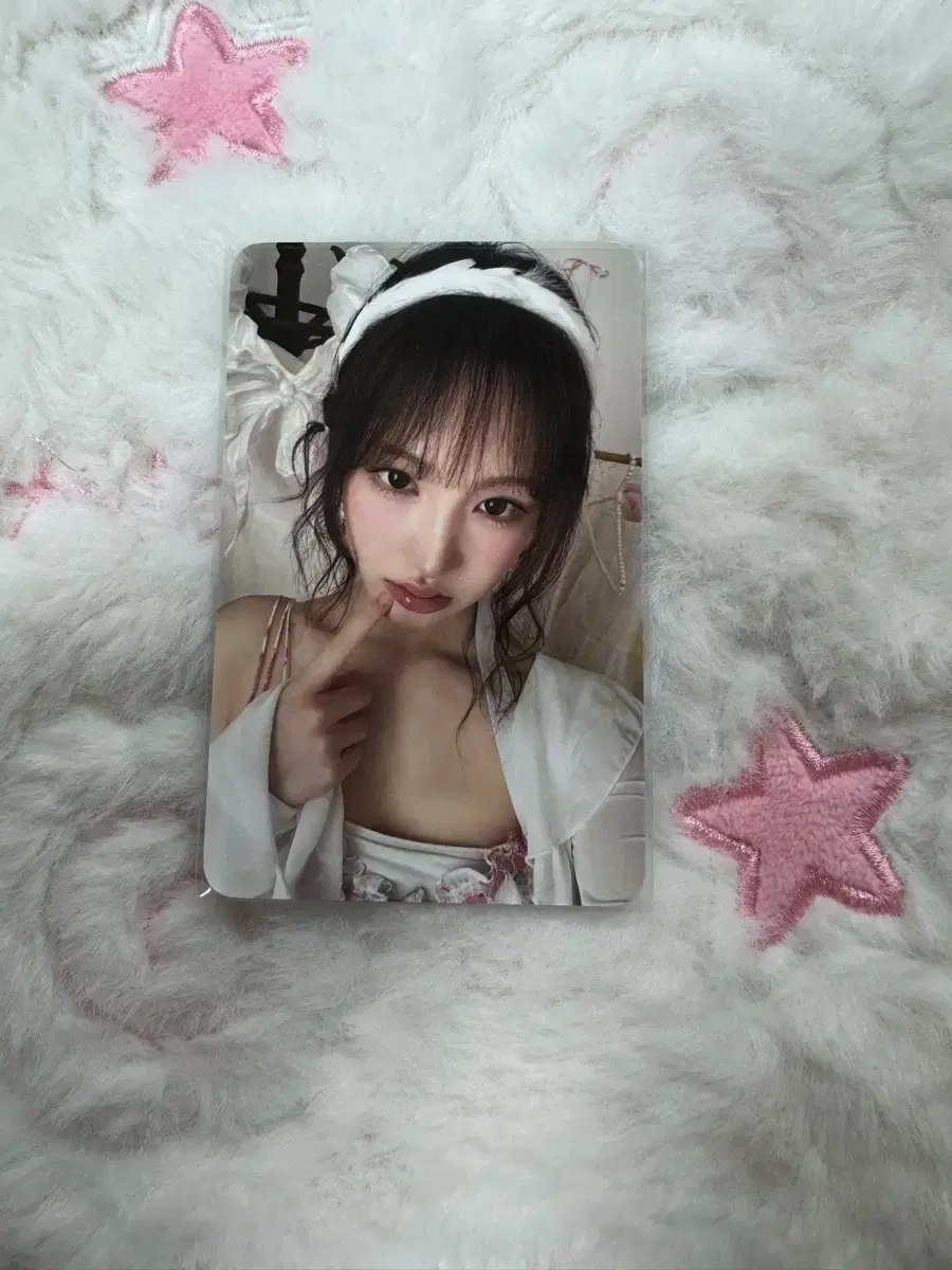 Ive Liz with muu lucky draw pre-order benefit unreleased photocard wts