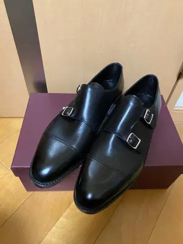 새상품 존 롭 윌리엄 JOHN LOBB 9E 블랙 27.5cm
