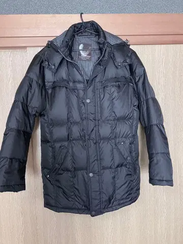 다운 자켓 남성용 블랙