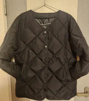 [ 즉시 구매 OK ] 블랙 퀼팅 블루종