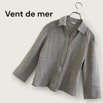 Vent de mer 여성용 셔츠/블라우스 긴팔 셔츠 봄/여름 일본제