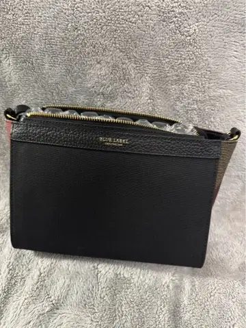 BLUE LABEL 블랙 숄더백