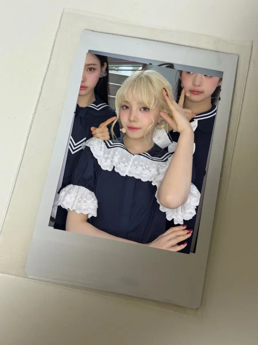 Baby Don't Cry Mia sign polaroid sell