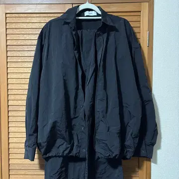 낫토 블랙 긴팔 셔츠 3종 세트 사이즈 F 나일론 100%