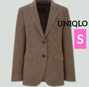 유니클로 트위드 마니쉬 자켓 S