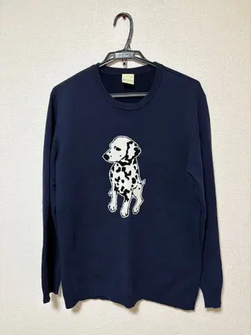 FLAISTICA 달마시안 자수 스웨터