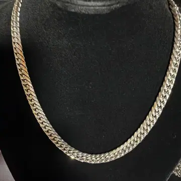 플라티나 6면 w 다이아 키헤이 목걸이