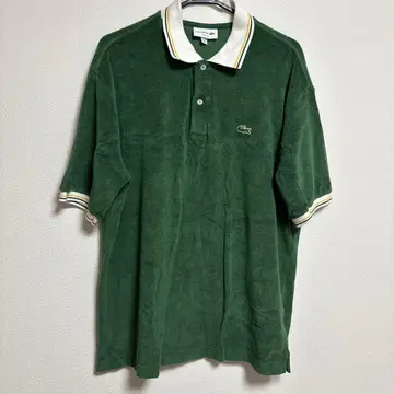 LACOSTE 루즈핏 피케 셔츠 L 그린