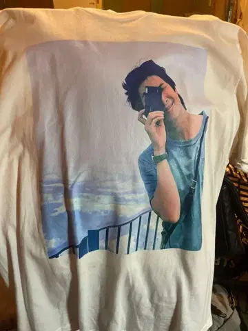 BTS RM 남준 양면 프린트 XL T셔츠