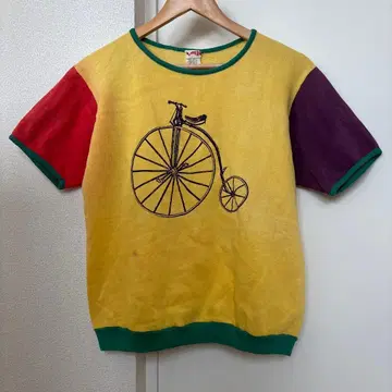 60s 반팔 맨투맨 peter max 빈티지