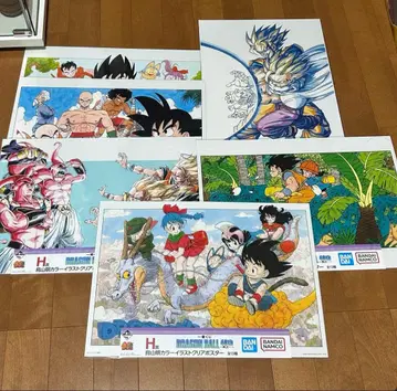 드래곤볼 제일복권 H상 클리어 포스터 40th