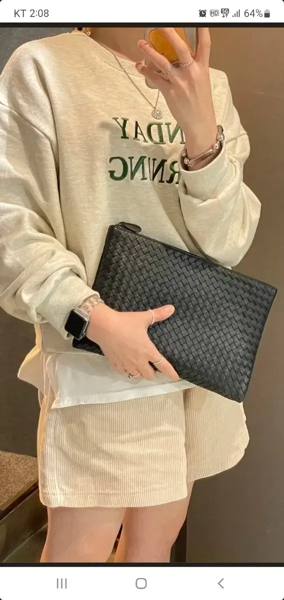 Bottega Veneta Clutch/Clutch Bag Genuine S-Class (Appraised O)