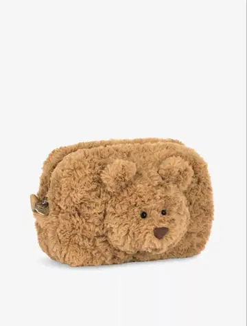 택 포함 새상품! 복슬복슬 Jellycat 곰 파우치 테테