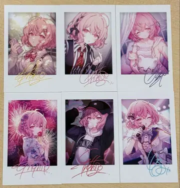 nqrse 폴라로이드풍 카드 사인 포함 컴플리트 세트