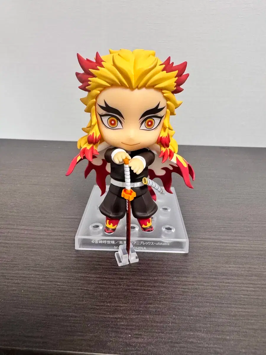 Good Smile Demon Slayer Kimetsu no Yaiba Goods Nendoroid Kyojuro Rengoku Figure Flame Hashira Mugen Train