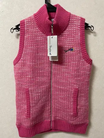 택 포함 새상품 Paradiso 니트 베스트 Paradiso