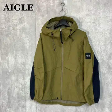 AIGLE 투습 방수 숏 후드티 자켓 36