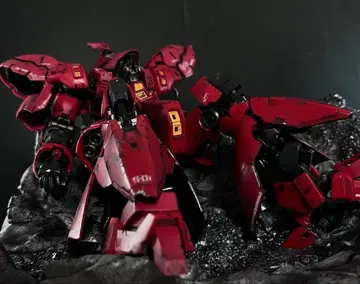 건담 프라모델 디오라마 페인팅 완료품 rg 사자비