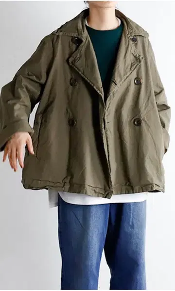 Veritecoeur 더블 버튼 숏코트