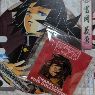 귀멸의 칼날 토미오카 기유 점프샵 한정품 캐릭터 핀즈 컬렉션