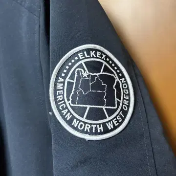 ELKEX 후드 부착 네이비 자켓 네이비