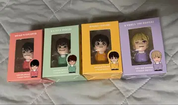 나니와단시 손가락 인형 4개 세트 +Alpha