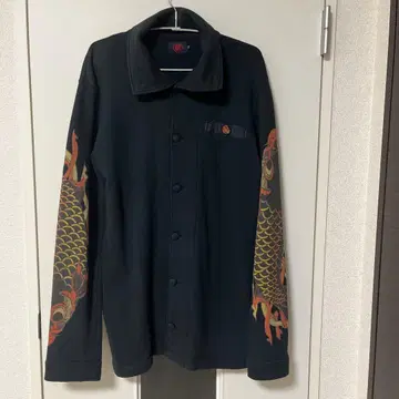 고대신 의상 오스티아 재팬 맨투맨 원단 일본풍 패턴 M 사이즈