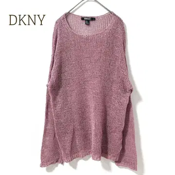 dkny 메쉬 니트 S 코튼 굵은 짜임 캐주얼