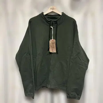 텐더 로인 ZIP UP SWEAT M OLIVE 새상품
