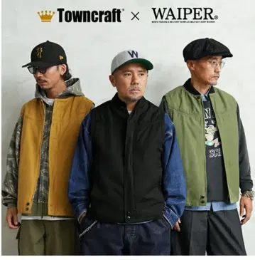WAIPER x TOWN CRAFT 60's 더비 스타일 베스트