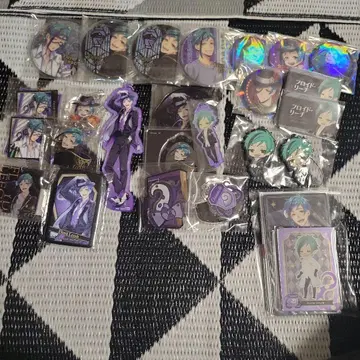 플로이드 리치 캔뱃지 아크릴 스탠드 세트