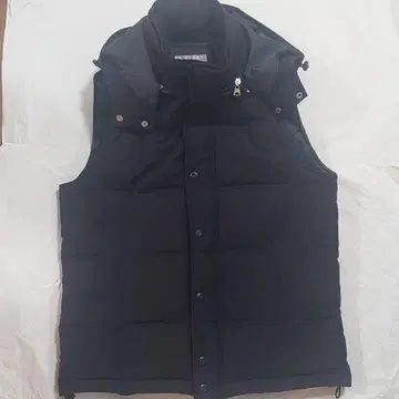 TK 다케오 키쿠치 다운 베스트 후드 부착 블랙