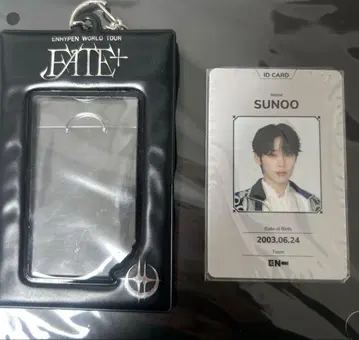 enhypen 선우 fate+ 트레이딩 카드 케이스