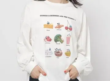 니코앤드 퍼펫 스순순 콜라보 롱 T셔츠