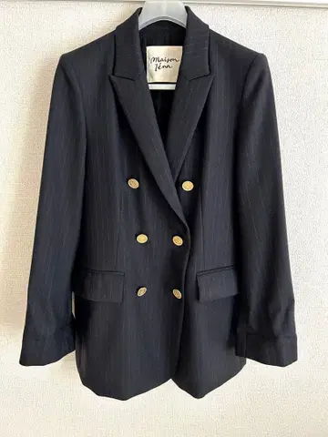 메종 이에나 스트라이프 자켓