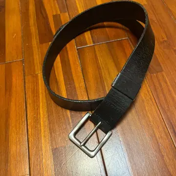 블랙 가죽 벨트