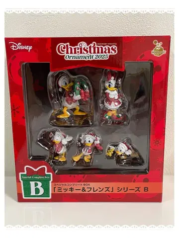 디즈니 크리스마스 오너먼트 2025 미키 & 프렌즈 B상