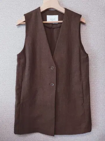 트위드 베스트 & 타이트 스커트