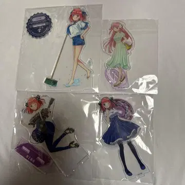 5등분의 신부 아크릴 스탠드 4개 세트