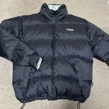 Bear USA 블랙 다운 자켓 90s 눕시 블랙
